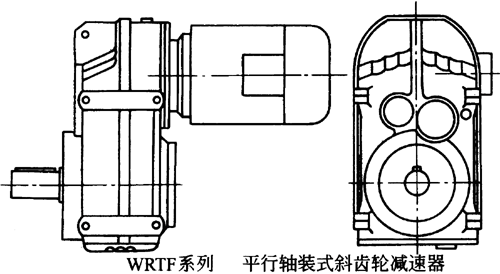 WRTF系列平行軸裝式斜齒輪減速器產品特點及性能參數(shù)