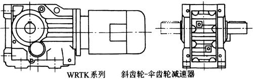 WRTK系列斜齒輪-傘齒輪減速器產品特點及性能參數(shù)
